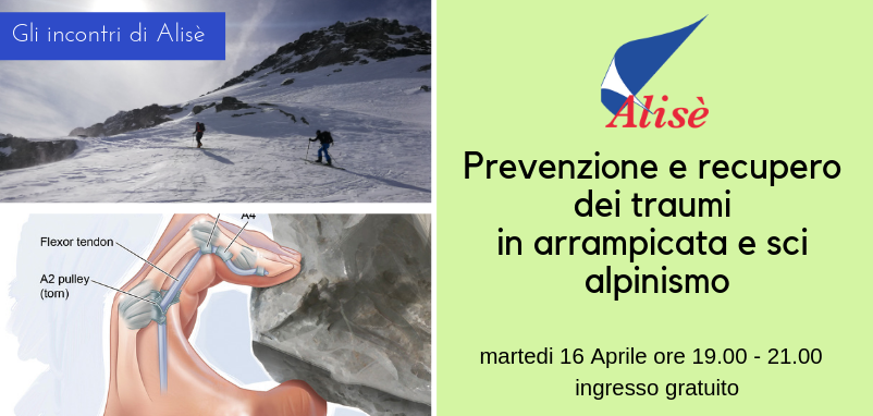 Prevenzione e recupero dei traumi in arrampicata e sci alpinismo